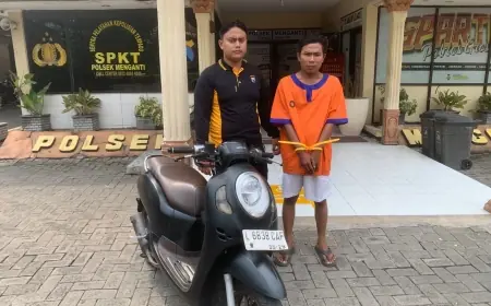 Nyamar Jadi Penumpang lalu Pukul Ojol Pakai Pipa Besi, Begal di Gresik Akhirnya Diringkus