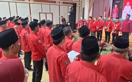 Bidik Pemilih Muda, PDI-P Gresik Rombak Pengurus PAC Demi Pemilu 2029