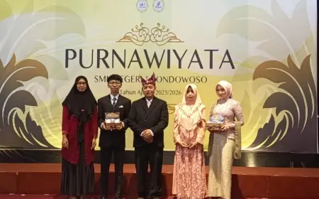 Purnawiyata Sederhana Penuh Makna, 411 Siswa SMKN 1 Bondowoso Siap Lanjut Kuliah dan Kerja