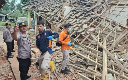 Rumah di Singosari Malang Meledak Saat Penghuni Berkumpul