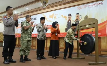Bupati Jombang Resmi Buka Pelatihan 1.217 Petugas Sensus Ekonomi 2026
