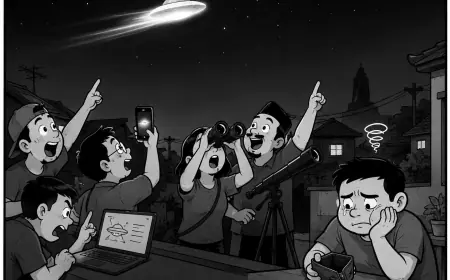 UFO di Langit Jawa Timur: Ketika Kolom Komentar Lebih Cepat Dibanding Kajian Astronomi