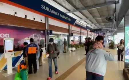 Daop 8 Surabaya Proyeksikan 255 Ribu Penumpang pada Libur Panjang