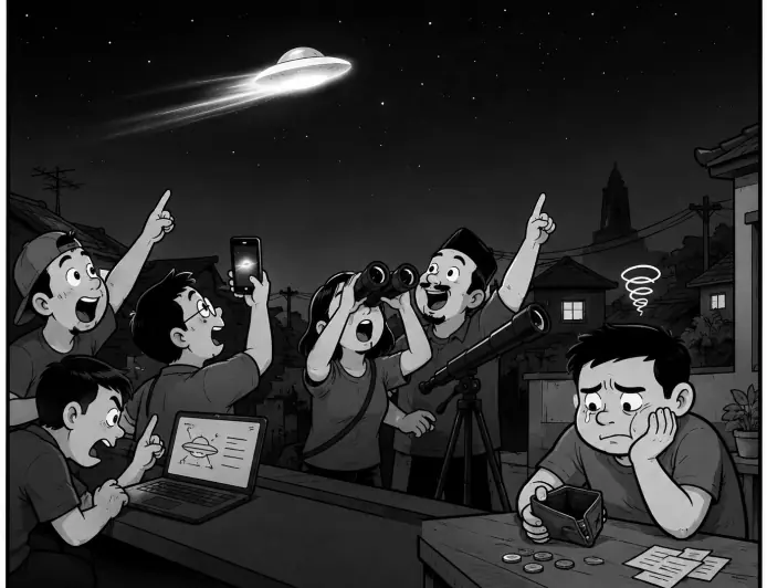 UFO di Langit Jawa Timur: Ketika Kolom Komentar Lebih Cepat Dibanding Kajian Astronomi