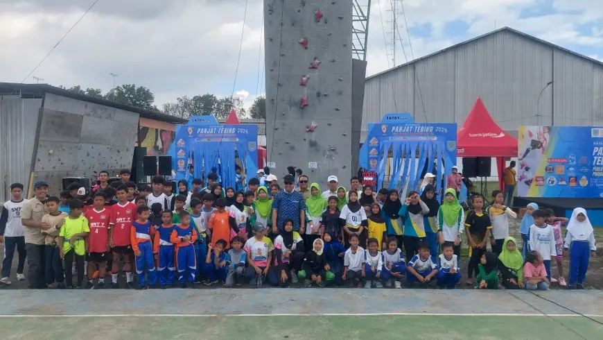Ratusan Pelajar Ikuti Kejuaraan Panjat Tebing Piala Wali Kota Probolinggo