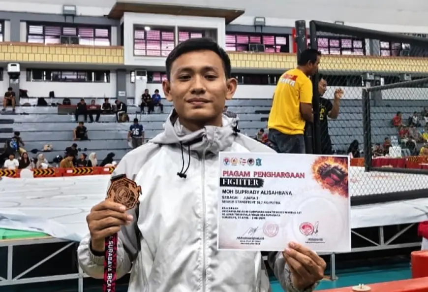 Pagar Nusa UIN KHAS Jember Raih Perunggu di Kejurprov IBCA MMA Piala Walikota Surabaya