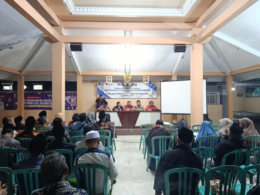 Perubahan Kondisi Warga Tumpang Malang Jadi Fokus, Musdes DTSEN Pastikan Data Tepat Sasaran