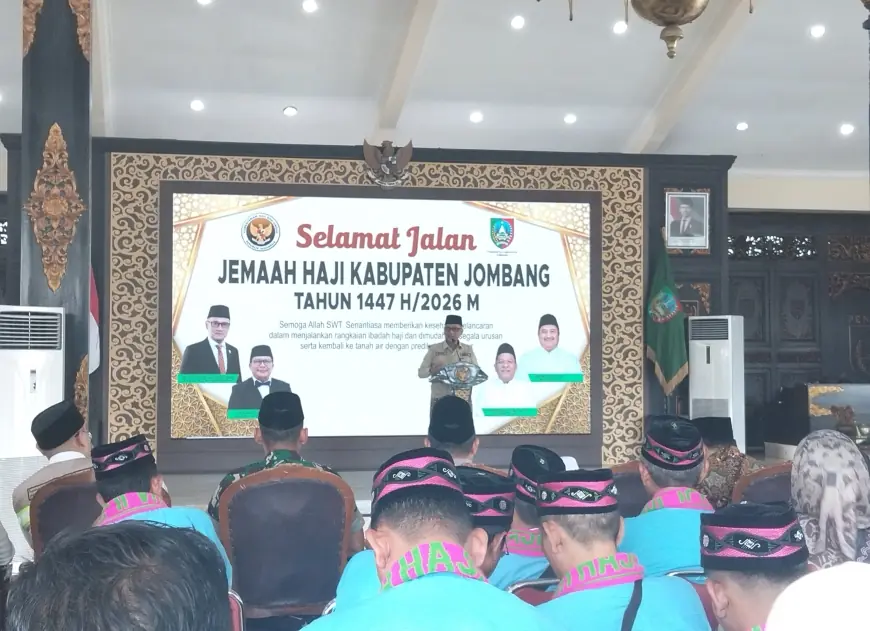 Bertandang di Jombang Menteri Haji RI, Mochamad Irfan Yusuf: 50 Persen Jamaah Haji 2026 Sudah Berangkat ke Tanah Suci
