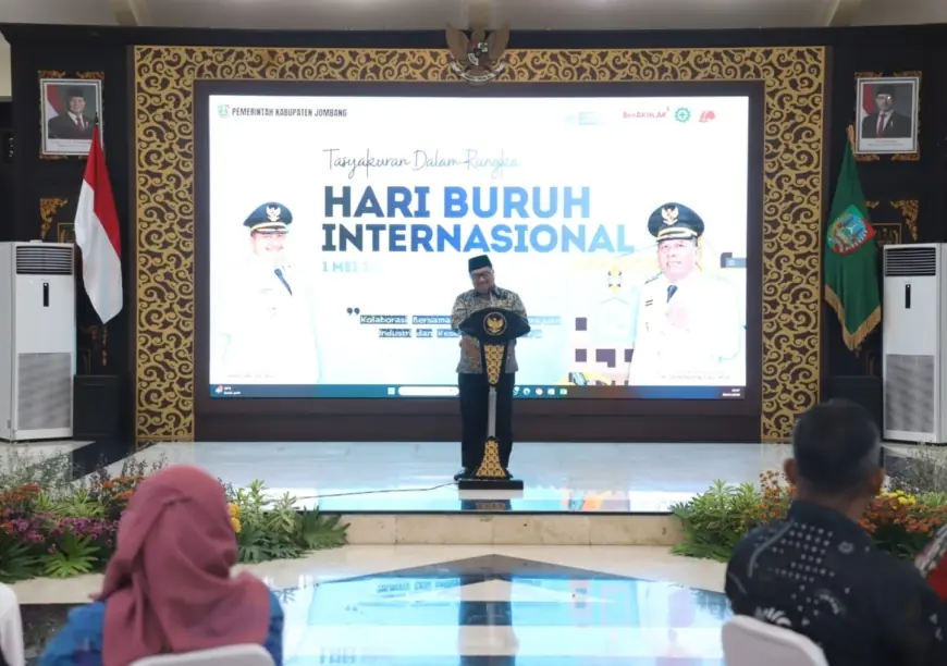 Pandangan Bupati Jombang Soal Hari Buruh 2026