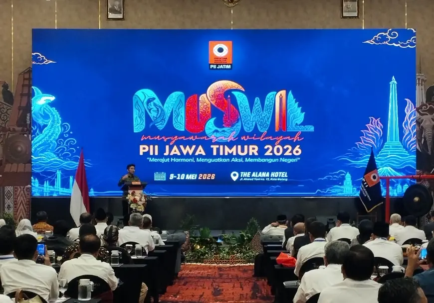 Muswil PII Jatim Digelar di Malang, Wagub Emil Tekankan Pentingnya SDM Insinyur Unggul