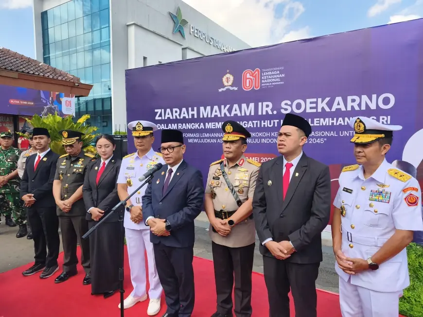 Lemhanas RI Peringati HUT ke-61 dengan Ziarah ke Makam Bung Karno Blitar