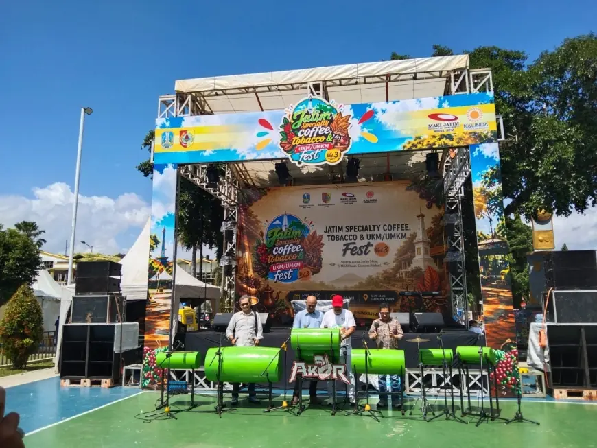 Jatim Specialty Coffee & Tobacco Festival Resmi Dibuka, Ekosistem UMKM Jember Diperkuat