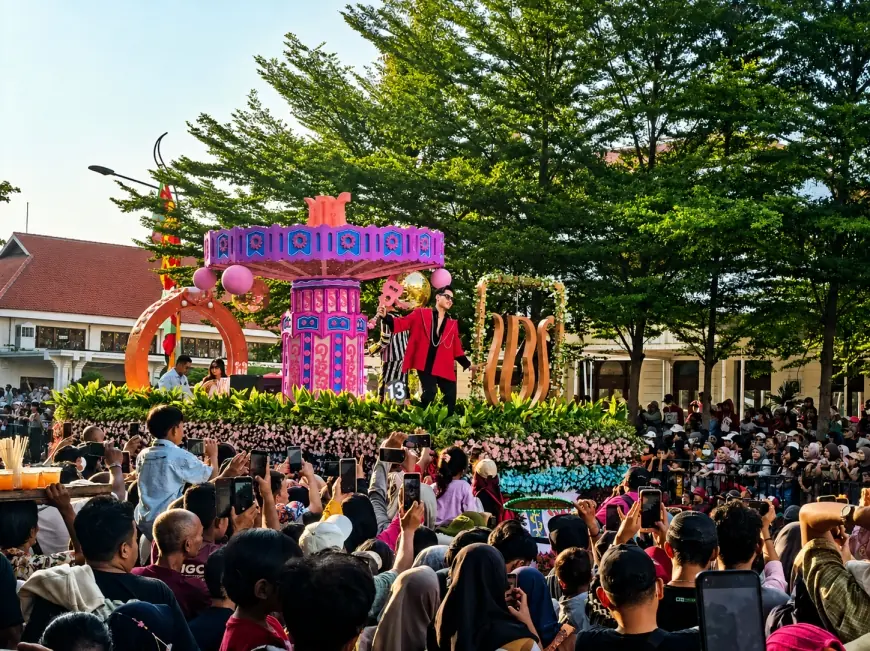 Surabaya Vaganza 2026 Sulap Kawasan Heritage Jadi Festival Cahaya, Simak Rute dan Titik Parkirnya