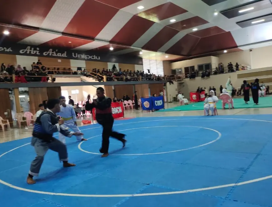 Unipdu Jombang Lestarikan Pencak Silat Melalui Kejuaraan yang Melibatkan Ratusan Atlet