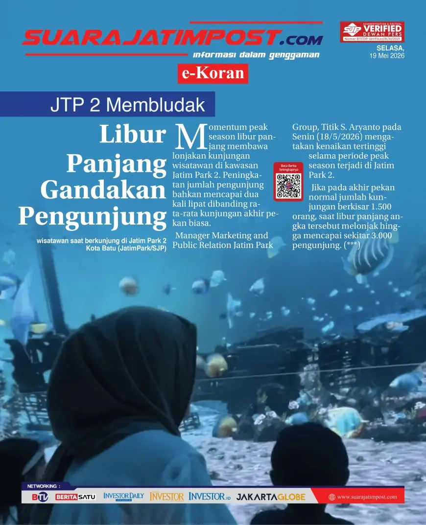 e-Koran, Edisi Selasa, 19 Mei 2026