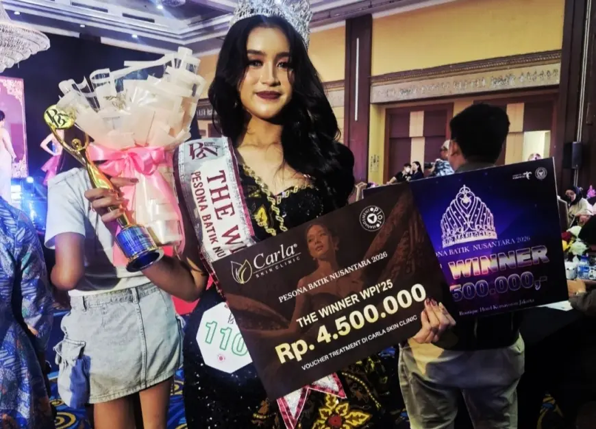 Banggakan Jember, Pelajar 14 Tahun Sabet Juara Pesona Batik Nusantara di Jakarta