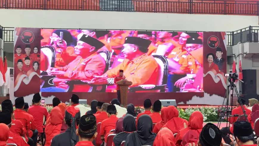 1.300 Pengurus PAC PDI Perjuangan Bojonegoro Dilantik, Regenerasi Anak Muda Jadi Sorotan