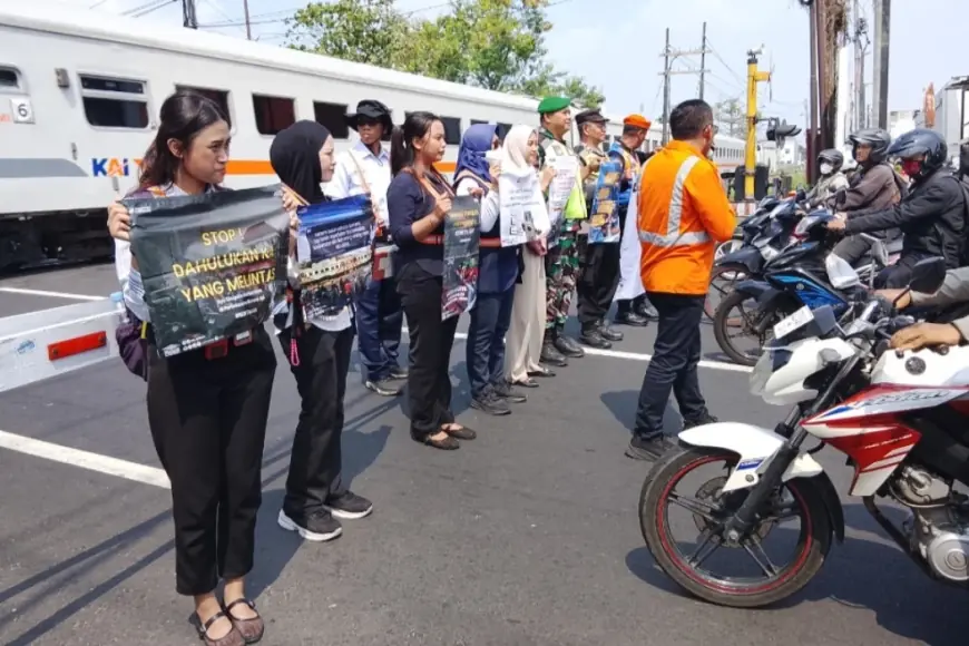 Gandeng Gen Z, KAI Daop VII Madiun Tekankan Pentingnya Keselamatan dan Keamanan Perjalanan KA
