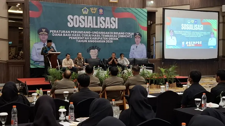 Perangi Rokok Ilegal, Pemkab Gresik Libatkan Generasi Muda Melalui Sosialisasi Cukai