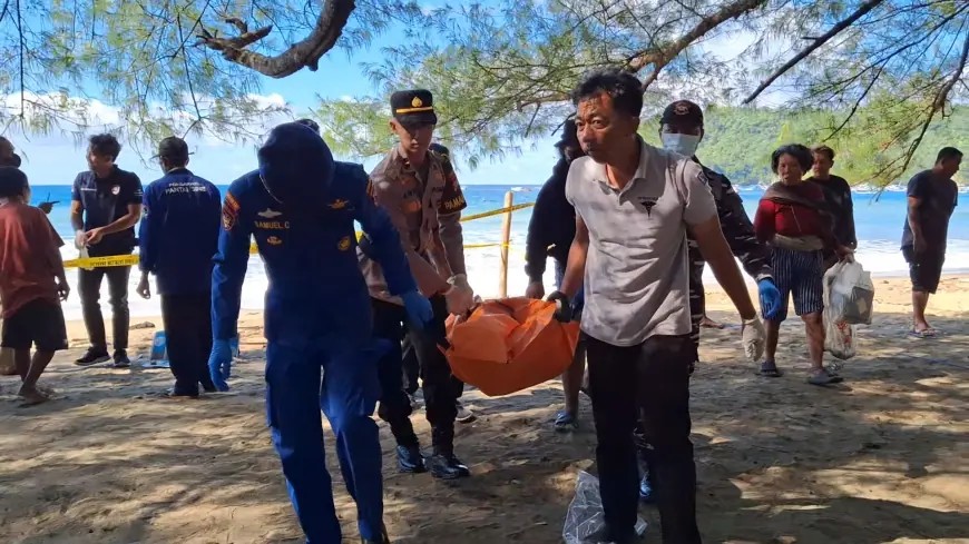 Jasad Perempuan di Pantai Cemoro Sewu Tulungagung Gegerkan Wisatawan