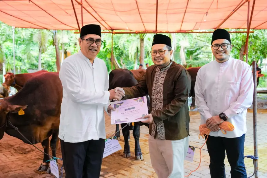 Petrokimia Gresik Salurkan 187 Hewan Kurban Senilai Rp1,8 Miliar