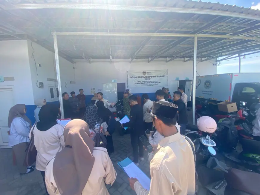 Satgas MBG Kabupaten Jember Sidak Beberapa SPPG di Kecamatan Jombang