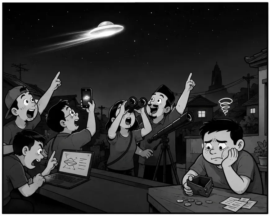 UFO di Langit Jawa Timur: Ketika Kolom Komentar Lebih Cepat Dibanding Kajian Astronomi