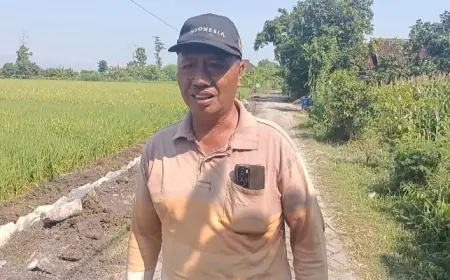 Proyek Talut Jalan di Jogomerto Nganjuk Disoal Warga, Pemdes Sebut Sesuai Aturan