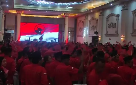 Bidik 14 Kursi Legislatif, DPC PDI Perjuangan Jombang Perkuat Konsolidasi Basis