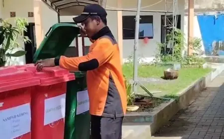 BPBD Jember Sulap Sampah Jadi Pupuk