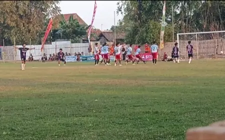 Sidokare Sembada Cup 2026 Nganjuk, FC Puma Bungkam FC Satelit Dua Gol Tanpa Balas