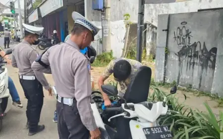 Bocil Motoran di Kediri Makin Nekat, Satlantas Kini Panggil Orang Tua Pelanggar
