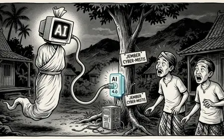 Revolusi Industri 4.0 Melanda Alam Gaib, Remaja Jember Sukses Garap Pocong versi Digital