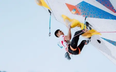 Atlet Kediri Putra Tri Ramadani Raih Emas di World Climbing Series Praha 2026