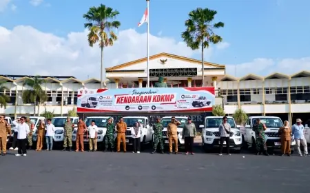 Bupati Jember Serahkan Armada Operasional KDMP