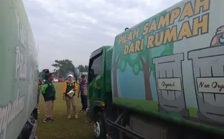 Jaga Kualitas Pelayanan, DLHKP Kota Kediri Optimalkan Perawatan Kendaraan Angkutan Sampah