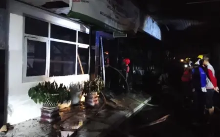 Kerugian Akibat Kebakaran MTsN 1 Kota Kediri Diperkirakan Rp 1,3 Miliar