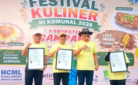 Pemkab Sampang Dorong UMKM Naik Kelas Lewat Festival Kuliner KI Komunal 2026