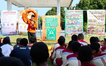 BPBD Kota Kediri Gandeng SLB Putra Asih, Wujudkan Sekolah Tangguh Bencana