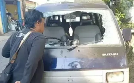 Bentrok Pesilat di Kalijudan Surabaya, Dua Orang Luka, Kendaraan Warga Rusak