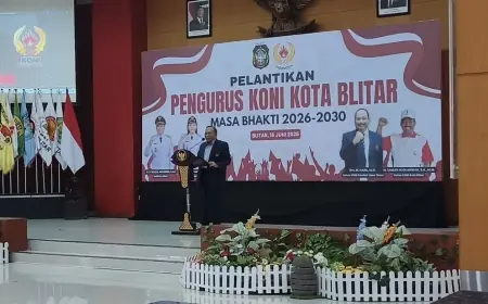 KONI Jatim Tegaskan Samanhudi Anwar Masih Ketua Definitif, Pengunduran Harus Sesuai Aturan