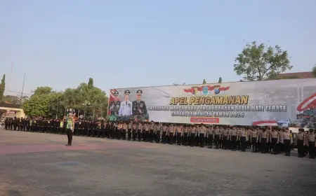 Tidak Ada Tolerasi, Kapolres Lamongan akan Tindak Tegas Pelanggar Hukum saat Pengesahan Warga Baru PSHT