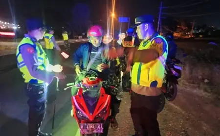 Kawal Pengesahan PSHT, Polres Lamongan Amankan 74 Orang dan Tilang Puluhan Motor