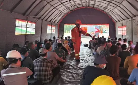 FPRB Apresiasi Simulasi Tanggap Darurat Petrokimia Gresik