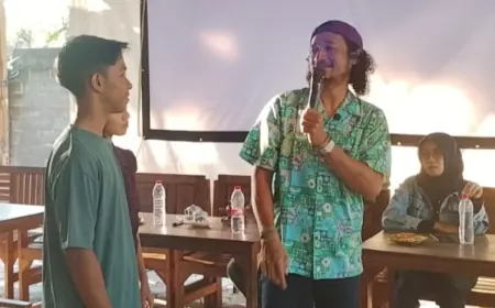 Isa Bajaj Berbagi Pengalaman dan Tips Dunia Akting  di Kediri Class Acting