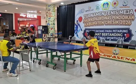 Piala Kadispendik 2026: Pusat Perbelanjaan Gressmall Jadi Wadah Baru Pembinaan Atlet Gresik