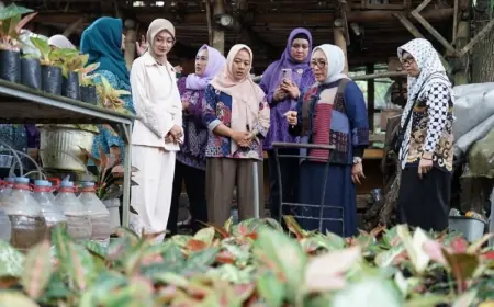 Menteri PPPA dan Wali Kota Kediri Komit Perkuat Pemberdayaan Perempuan