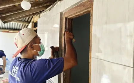 Warga Binaan Lapas Tulungagung Renovasi Rumah Tak Layak Huni, Sri Muzayanah Kini Punya Hunian yang Lebih Nyaman