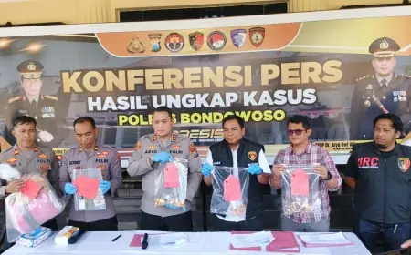 Buronan Curanmor dan Pencuri Perhiasan di Bondowoso Berhasil Ditangkap