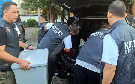 Kortas Tipidkor Geledah Bea Cukai Juanda, Usut Dugaan Korupsi Impor Ponsel Bekas